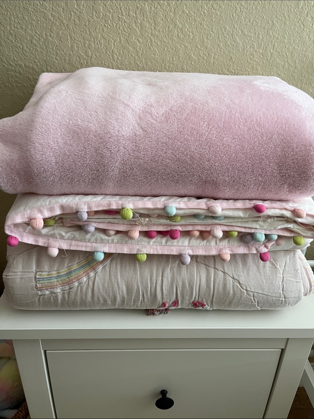 Pottery Barn Kids | Pink Plush Blanket